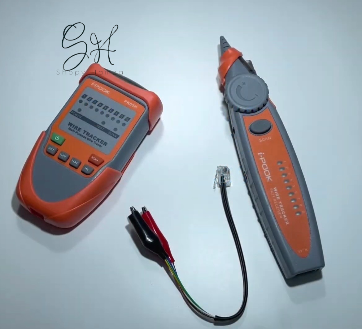 Détecteur et traceur de cables réseau IPOOK